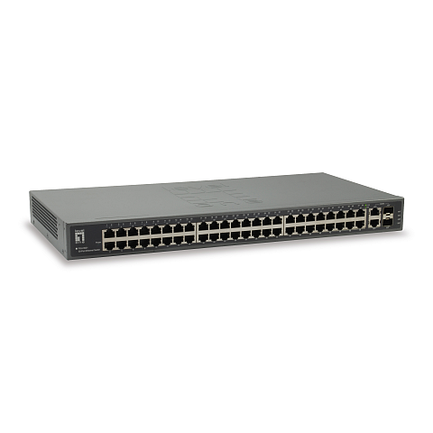 LevelOne FGU-5021 Netzwerk-Switch Fast Ethernet (10/100) Grau