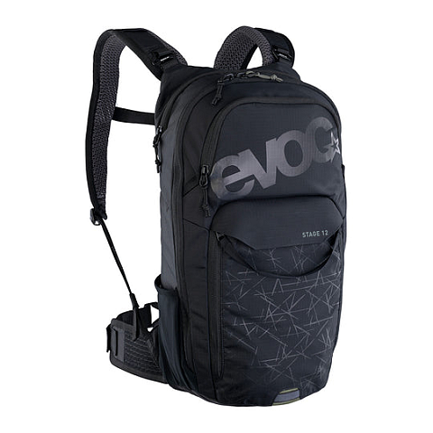 EVOC Stage Rucksack Rad-Rucksack Schwarz Nylon, Polyrattan