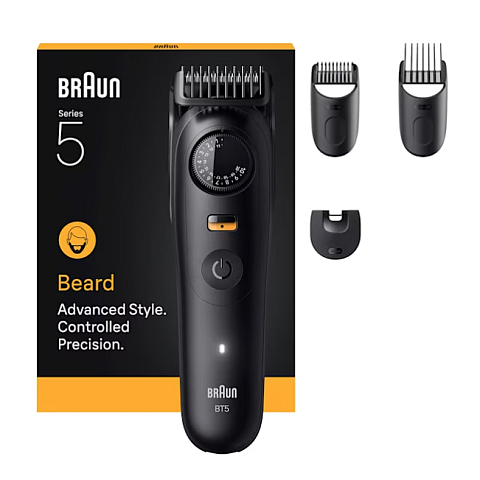 Braun BeardTrimmer 9 BT5520 Barttrimmer Akku 40 2 cm Nass & Trocken Schwarz