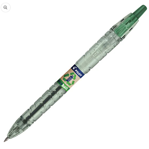 Pilot BP-B2PEB-M-BG Grün Stick-Kugelschreiber 10 Stück(e)