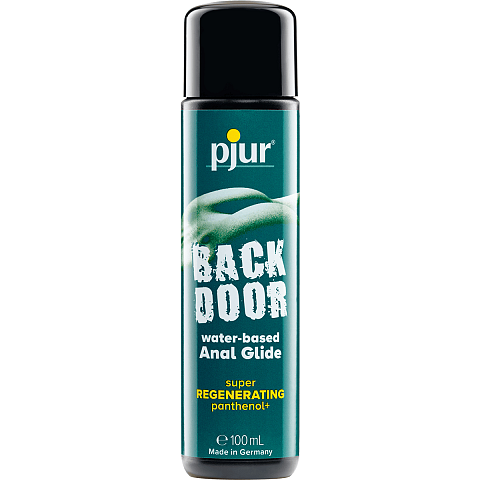 pjur Back Door Regenerating Anal, Sexspielzeug 100 ml 100 g Gleitmittel auf Wasserbasis