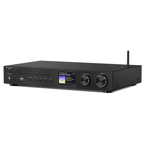 Soundmaster ICD4350SW Tragbares Stereosystem Analog & Digital 100 W DAB+, FM Schwarz Playback MP3