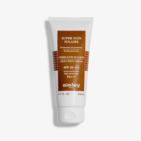 Sisley Super Soin Solaire Silky Body Cream Spf 30 Sonnenschutzcreme Körper Erwachsene