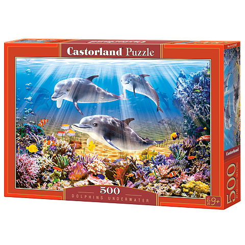 Castorland Dolphins Underwater 500 pcs Puzzlespiel 500 Stück(e) Flora & Fauna