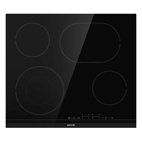 Gorenje ECT643BCSC Schwarz Integriert 60 cm Keramik 4 Zone(n)