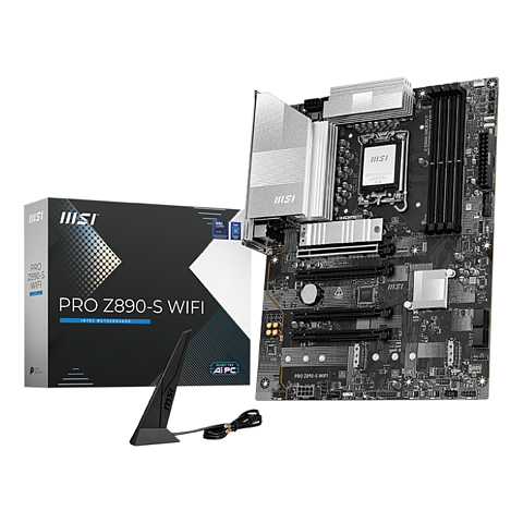 MSI PRO Z890-S WIFI Motherboard Intel Z890 LGA 1851 (Socket V1) ATX