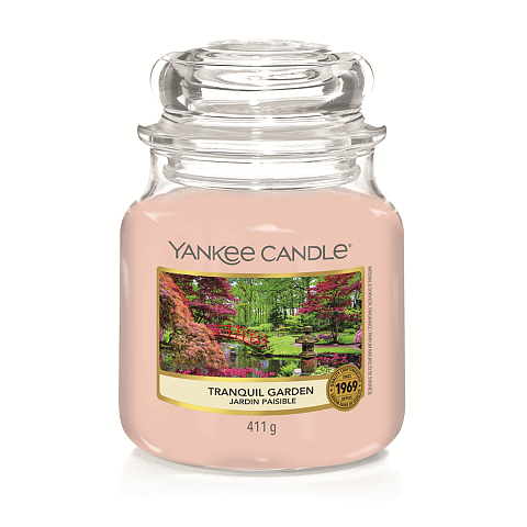 Yankee Candle Tranquil Garden Wachskerze andere Blume Pink 1 Stück(e)