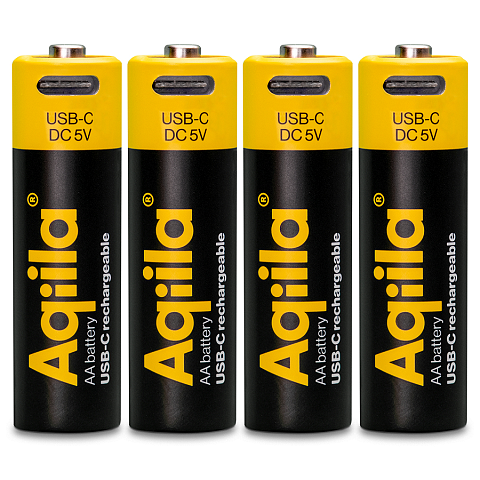 Aqiila 406093 Haushaltsbatterie Wiederaufladbarer Akku AA Lithium-Ion (Li-Ion)