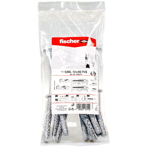 Fischer 536272 Schraubanker/Dübel 10 Stück(e)