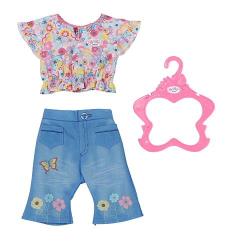 BABY born Trendy Jeans Puppen-Kleiderset