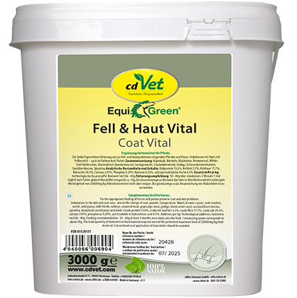 cdVet EquiGreen Fell & Haut Vital 3 kg