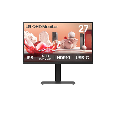 LG 27BA75QB-B.AEU Computerbildschirm 68,6 cm (27") 2560 x 1440 Pixel Wide Quad HD LED Schwarz