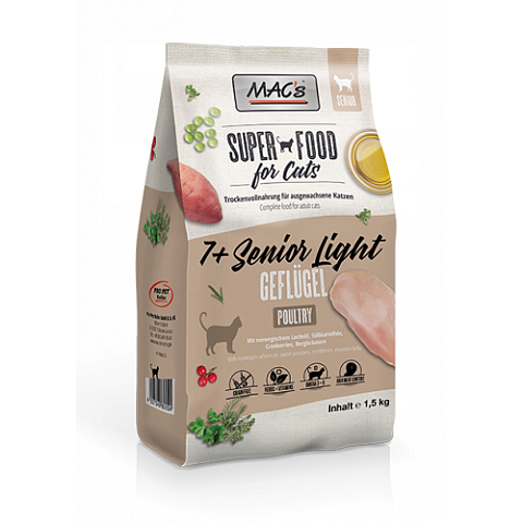 MAC's Katze 7+ Senior Light 1.5 kg