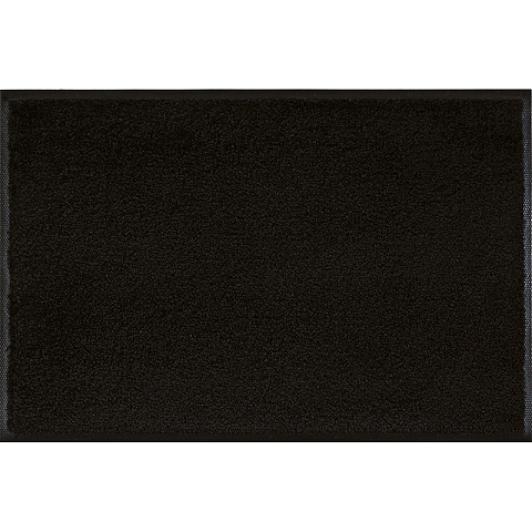 wash+dry 003748 Türmatte Dekorative Fußmatte Drinnen Rechteckig Schwarz