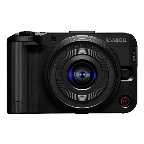 Canon EOS R50V + RF-S 14-30mm f/4-6.3 IS STM PZ Kit MILC 24,2 MP CMOS 6000 x 4000 Pixel Schwarz