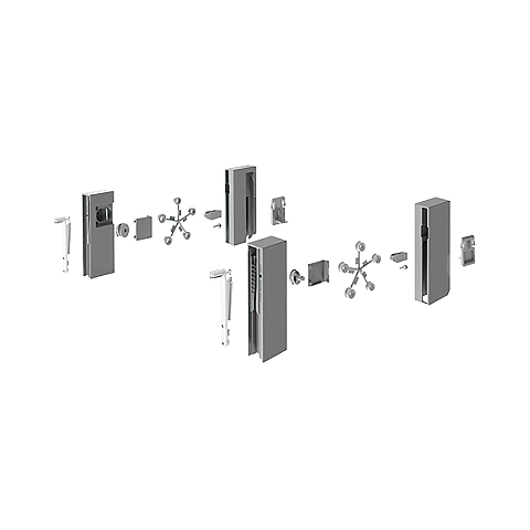 Hettich 9196322 Schubladenrolle & -schiene