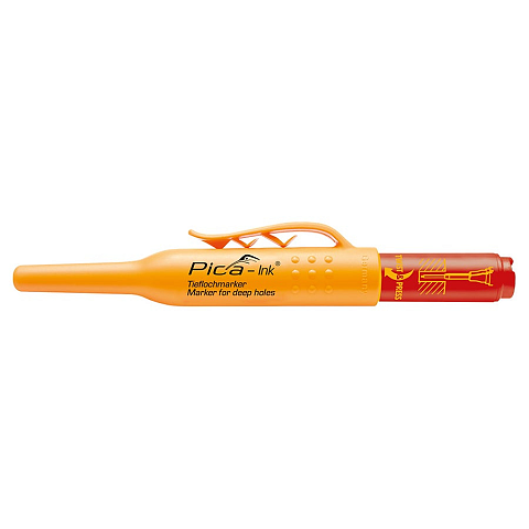 Pica-Marker Pica-Ink Marker 10 Stück(e) Fibre tip Rot