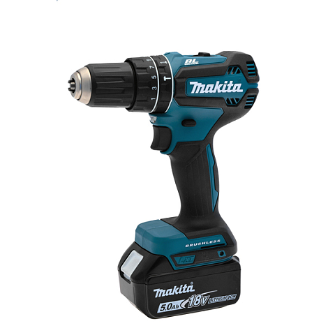 Makita DHP485RTJ Bohrmaschine 28500 RPM Ohne Schlüssel 1,5 kg Schwarz, Blau