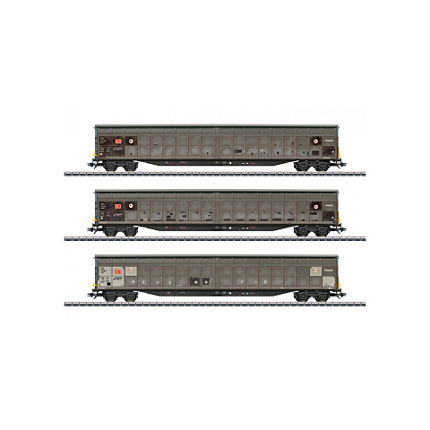 Märklin Type Habbins 354 Sliding Wall Boxcar Set Eisenbahn- & Zugmodell Montagesatz HO (1:87)