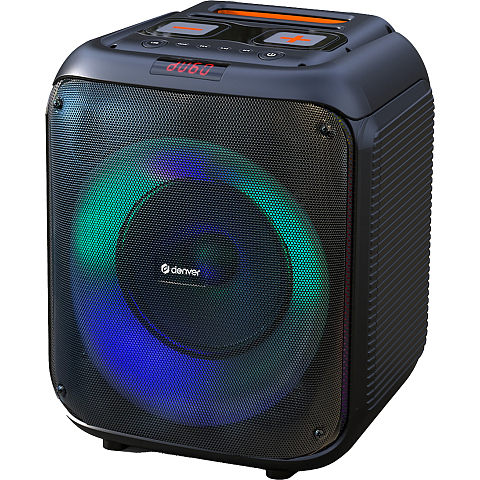 Denver BPS-250 Tragbarer-/Partylautsprecher Tragbarer Stereo-Lautsprecher Schwarz 40 W