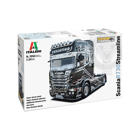 Italeri Scania R730 Streamline LKW-/Anhänger-Modell Montagesatz 1:24