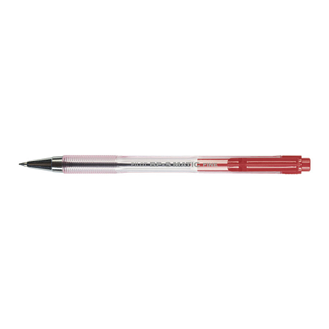 Pilot BP-S Matic Rot Clip-on-Einziehkugelschreiber Fein 1 Stück(e)