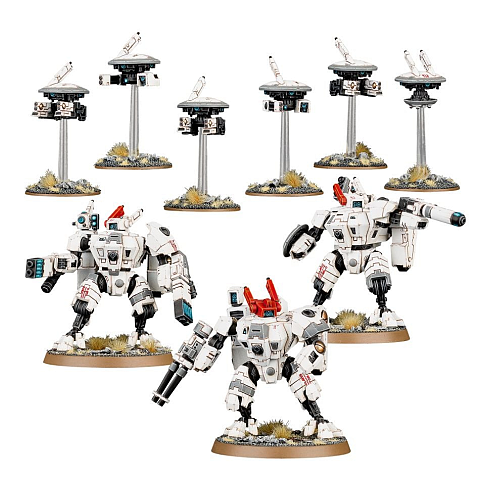 Games Workshop XV8 Crisis Battlesuit Team