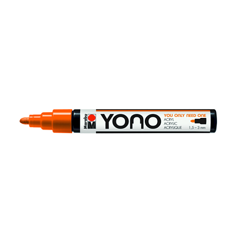 Marabu Acrylmarker YONO 1.5 - 3 mm Orange 1 Stück(e)