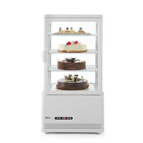 Hendi 233627 Vitrinenkühlschrank 68 l Freistehend C