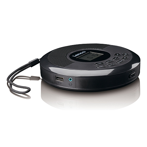 Lenco CD-340BK Schwarz Tragbarer CD-Player