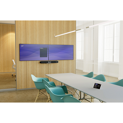 HP Poly Studio X50 All-In-One-Videoleiste mit TC8 Controller-Kit