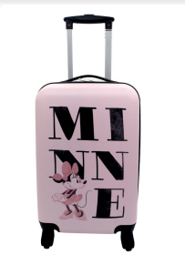 Undercover MITW7652 Reisegepäck Karre Harte Schale Schwarz, Pink 36 l