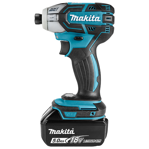 Makita DTS141RTJ Schraubendreher 1/4" 3200 RPM 40 Nm Schwarz, Blau 18 V