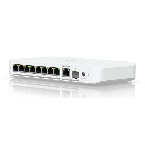 Ubiquiti UniFi Flex 2.5G PoE Managed L2 2.5G Ethernet (100/1000/2500) Power over Ethernet (PoE) Desktop-/Wandmontage Weiß