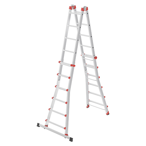 Hailo M80 Erweiterungsleiter Silber