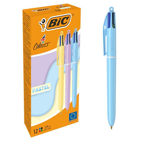 BIC 4 Colours Mehrfarbig Medium 12 Stück(e)