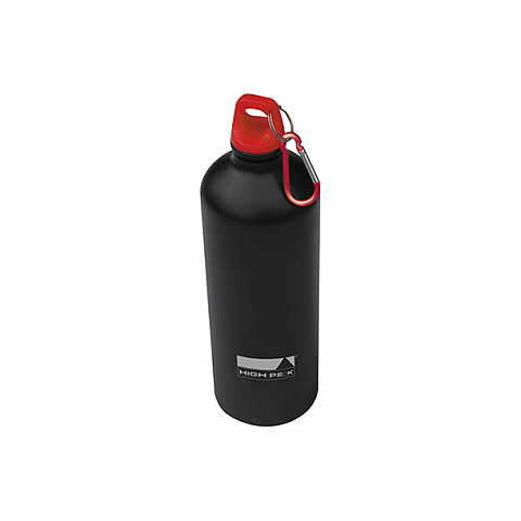 High Peak 41477 Trinkflasche 1000 ml Aluminium Schwarz