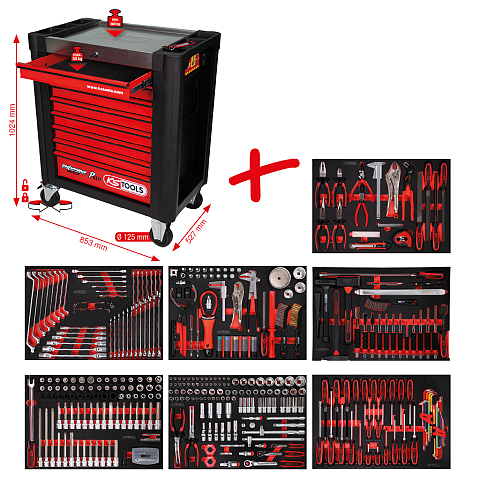 KS Tools 810.7397 Werkzeugwagen