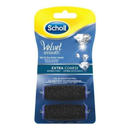 Scholl 3040423 Zubehör für elektrischen Hornhautentferner Schwarz Ersatz-Rollenköpfe 2 Stück(e)