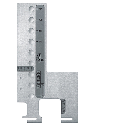 Hettich 9128172 Schubladenrolle & -schiene