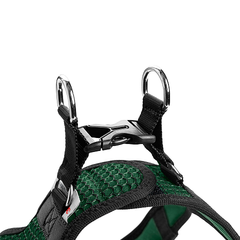 Hunter Hilo Comfort S-M Grün Nylon Hund Westengeschirr