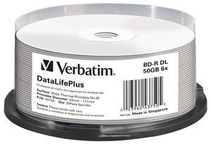 Verbatim DataLifePlus BD-R 50 GB 25 Stück(e)