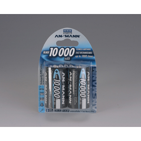 Ansmann 10000 mAh - Mono / D / HR20 Nickel-Metallhydrid (NiMH)