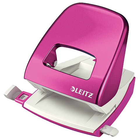 Leitz NeXXt WOW Locher 30 Blätter Pink, Weiß