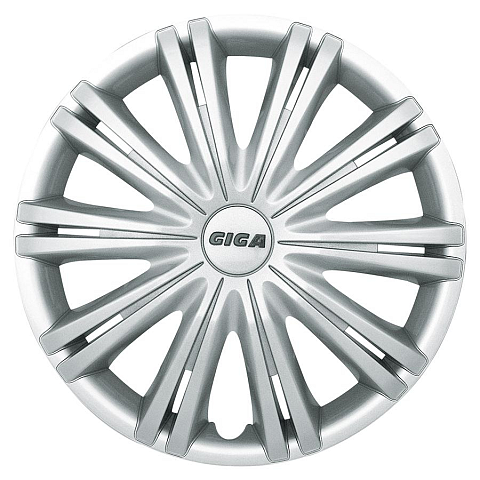 Petex RB5291 Radkappe 40,6 cm (16") ABS Synthetik Silber 4 Stück(e)
