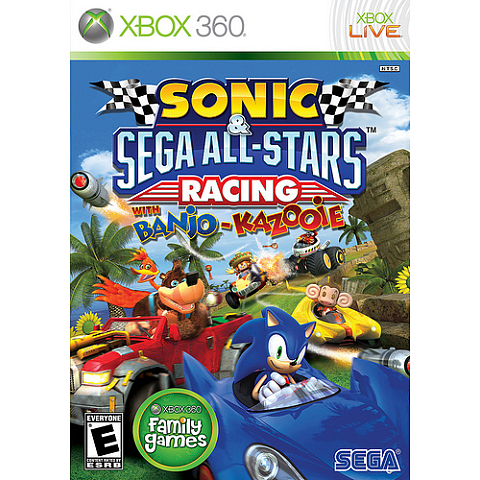 SEGA Sonic & All-Stars Racing, Xbox 360