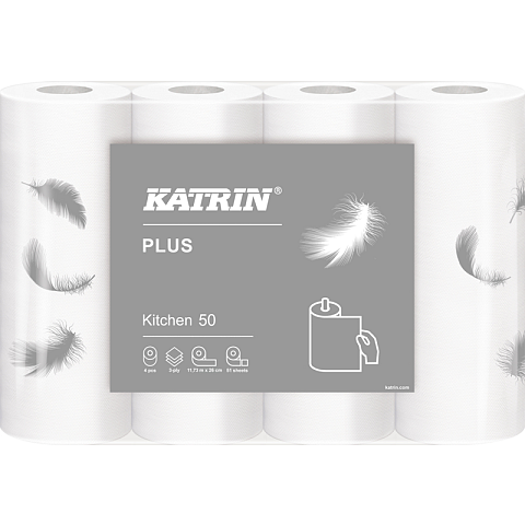 Katrin 231004 Papiertuch 51 Blätter Papier Weiß