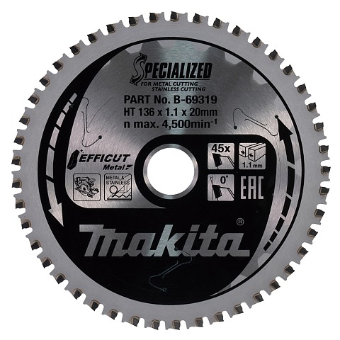 Makita B-69319 Kreissägeblatt 1 Stück(e)