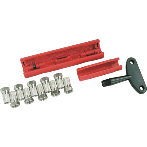 Schwaiger ABISET30531 Koaxialstecker F-Typ 10 Stück(e)