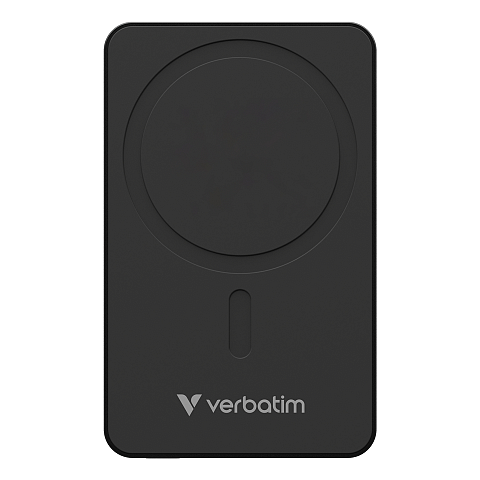 Verbatim Charge 'n' Go Essentials 5000 mAh Kabelloses Aufladen Schwarz